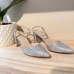 Marc Fisher Snake Heels